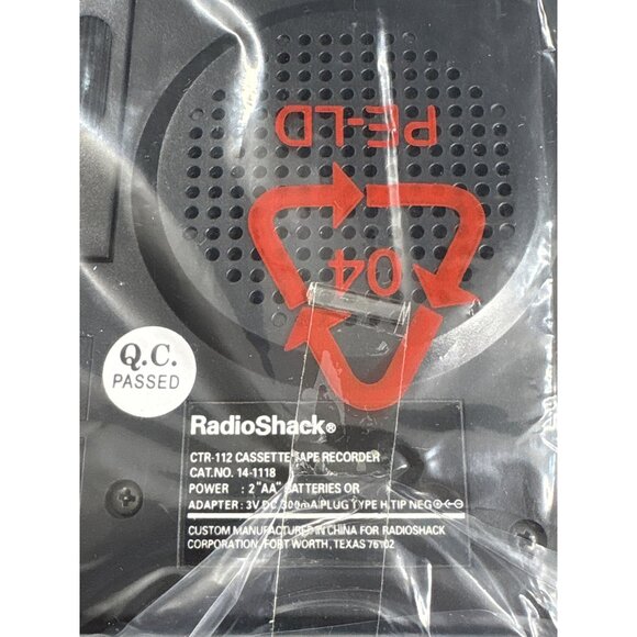 RadioShack CTR-112 Cassette Tape Recorder CTR-112 With Box - Picture 3 of 6